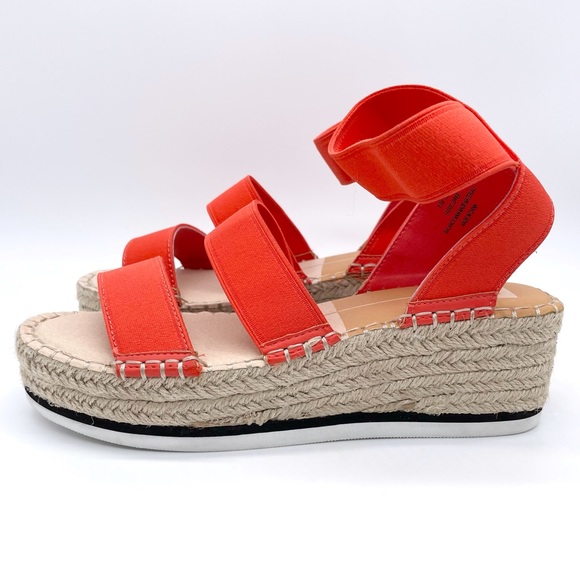 Dolce Vita Lury Espadrilles Wedge Platform Sandals - Picture 8 of 12